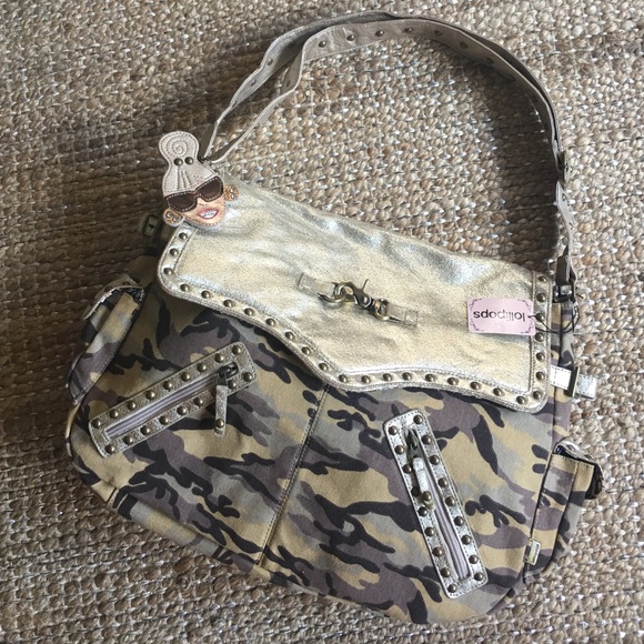 Lollipops Paris Camo print bag - Picture 3 of 8